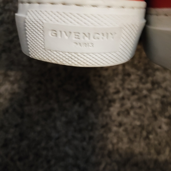 Givenchy Burnt orange Tribal Print leather sneakers - Picture 5 of 6